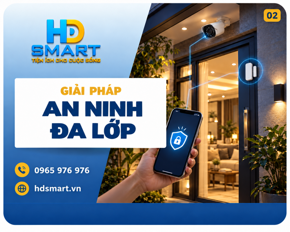 An ninh đa lớp HD SMART: Giải pháp bảo vệ ngôi nhà chủ động