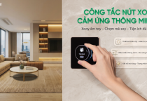 Công tắc nút xoay cảm ứng thông minh Lumi – Điều khiển nhanh với đa chế độ, nâng tầm trải nghiệm sống tiện nghi