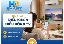 Điều khiển điều hòa và TV HD SMART: Tiện nghi trên điện thoại
