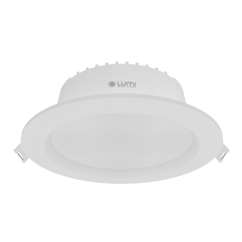 Đèn Downlight 12W, 110 độ, chóa trắng 4000K