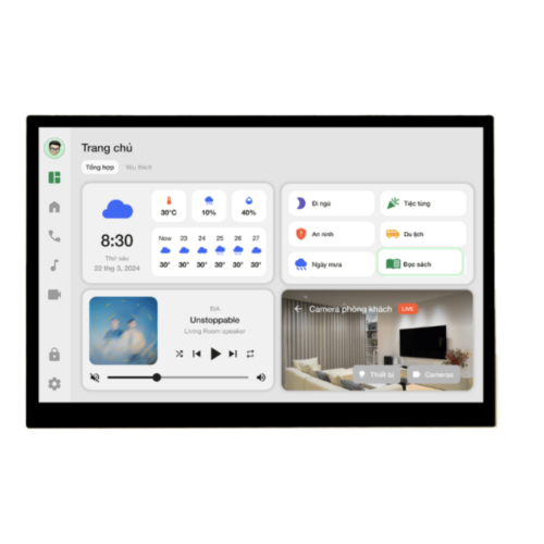  Màn hình đa nhiệm Wallpad