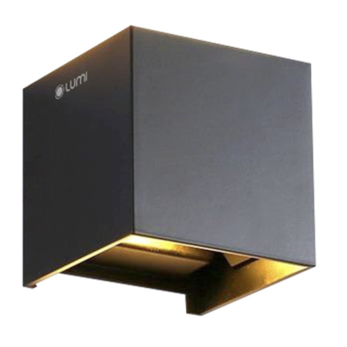 Đèn gắn tường ngoài trời hình vuông 2*6w