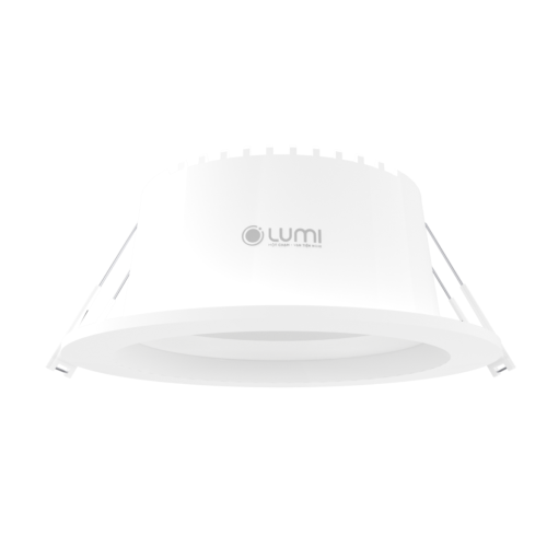 Đèn Downlight 9w, 110 độ, chóa trắng, 4KK