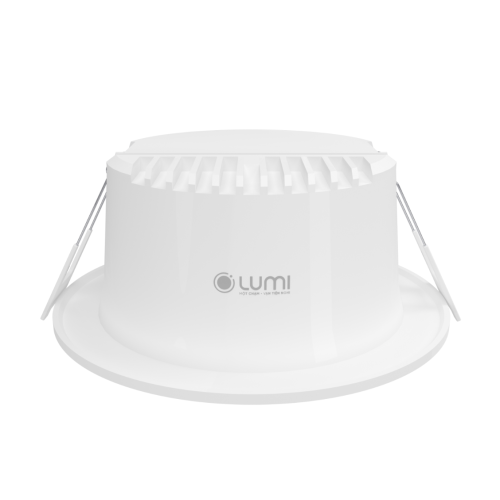 Đèn Downlight 9w, 110 độ, chóa trắng, 4KK